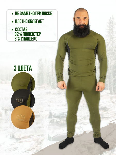 Термобельё FINNHUNT Thermal Base Layer Green