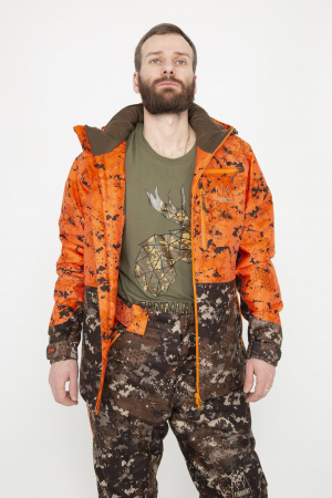 Куртка FINNHUNT Reliable Padded Autumn/Signal Camo